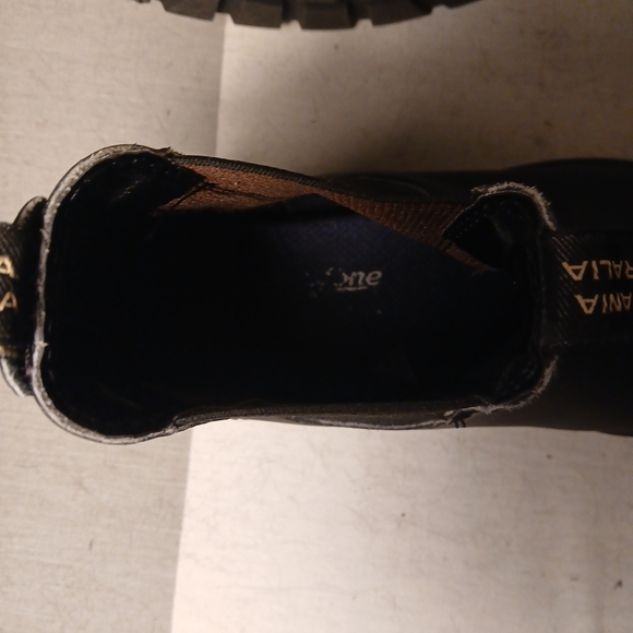 Blundstone Chelsea Men's Black Leather Boots Sz.7 - Picture 10 of 12